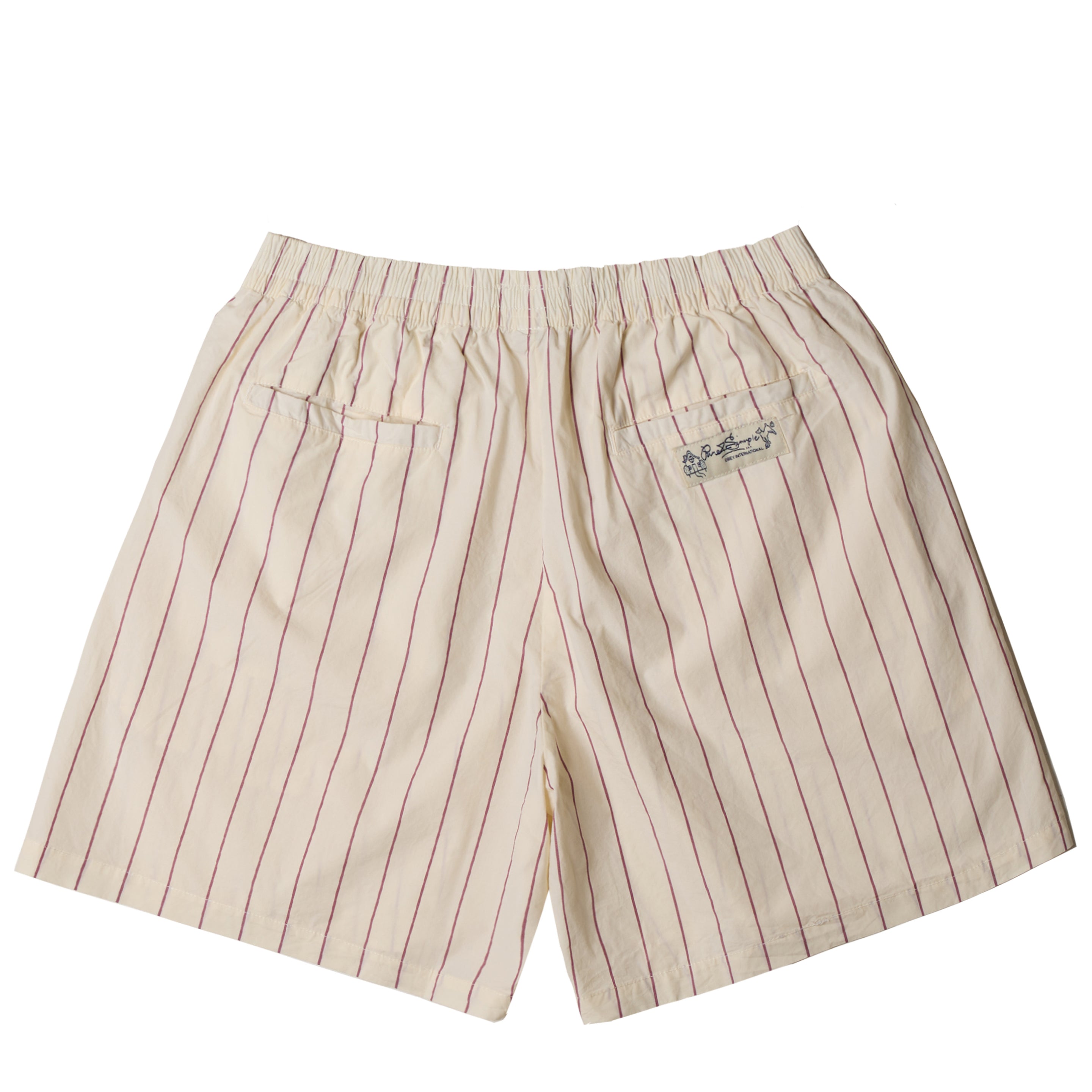 Obey Womens Primavera Stripe Short Tofu Multi