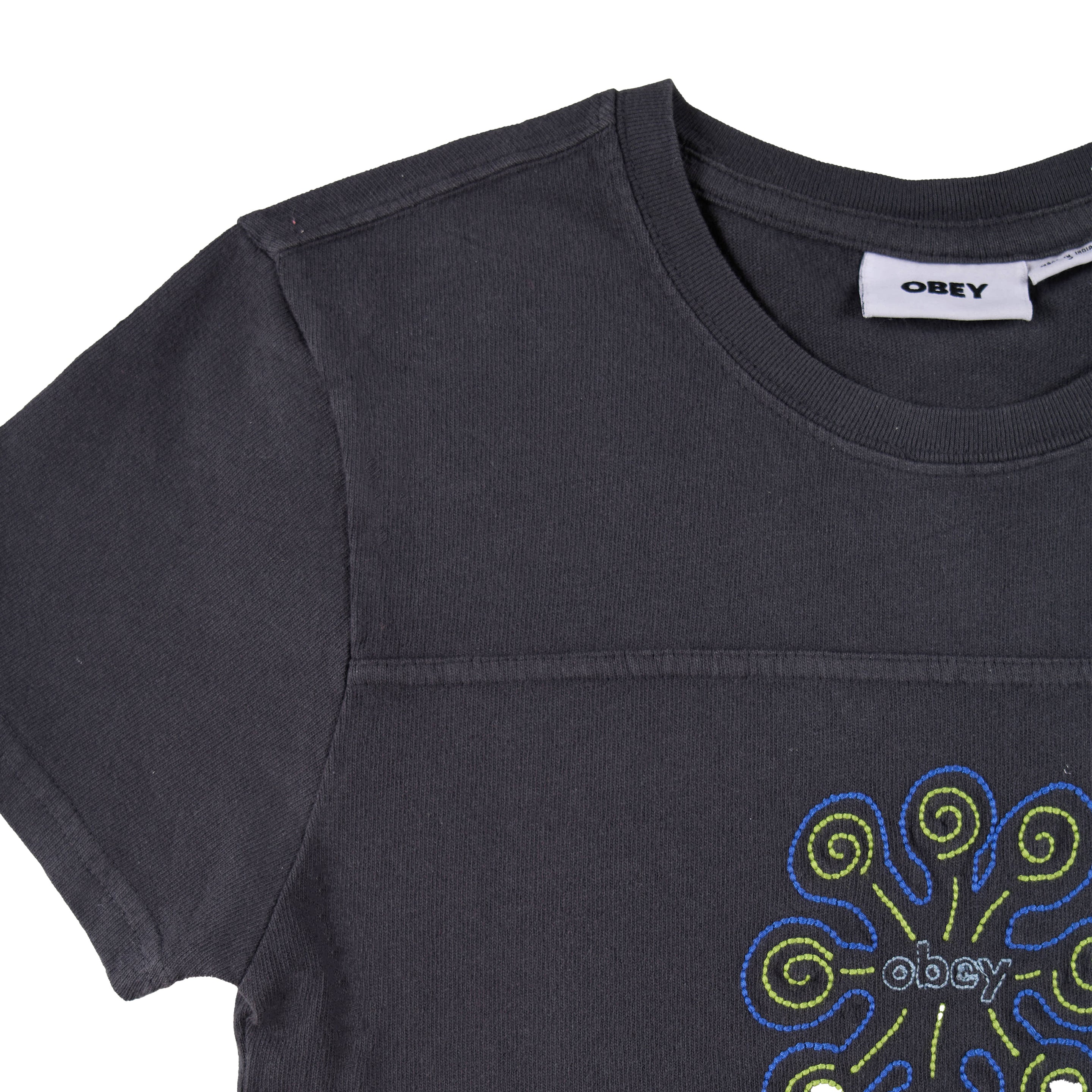 Obey Womens Relax Tee S/S Digital Black