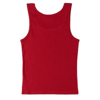 Obey Womens Ribbon Rib Tank Red - Parasol Store