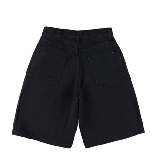 Obey Womens Shift Panel Short Digital Black Faded Wash - Parasol Store