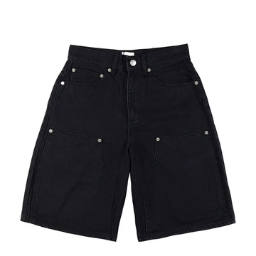 Obey Womens Shift Panel Short Digital Black Faded Wash - Parasol Store