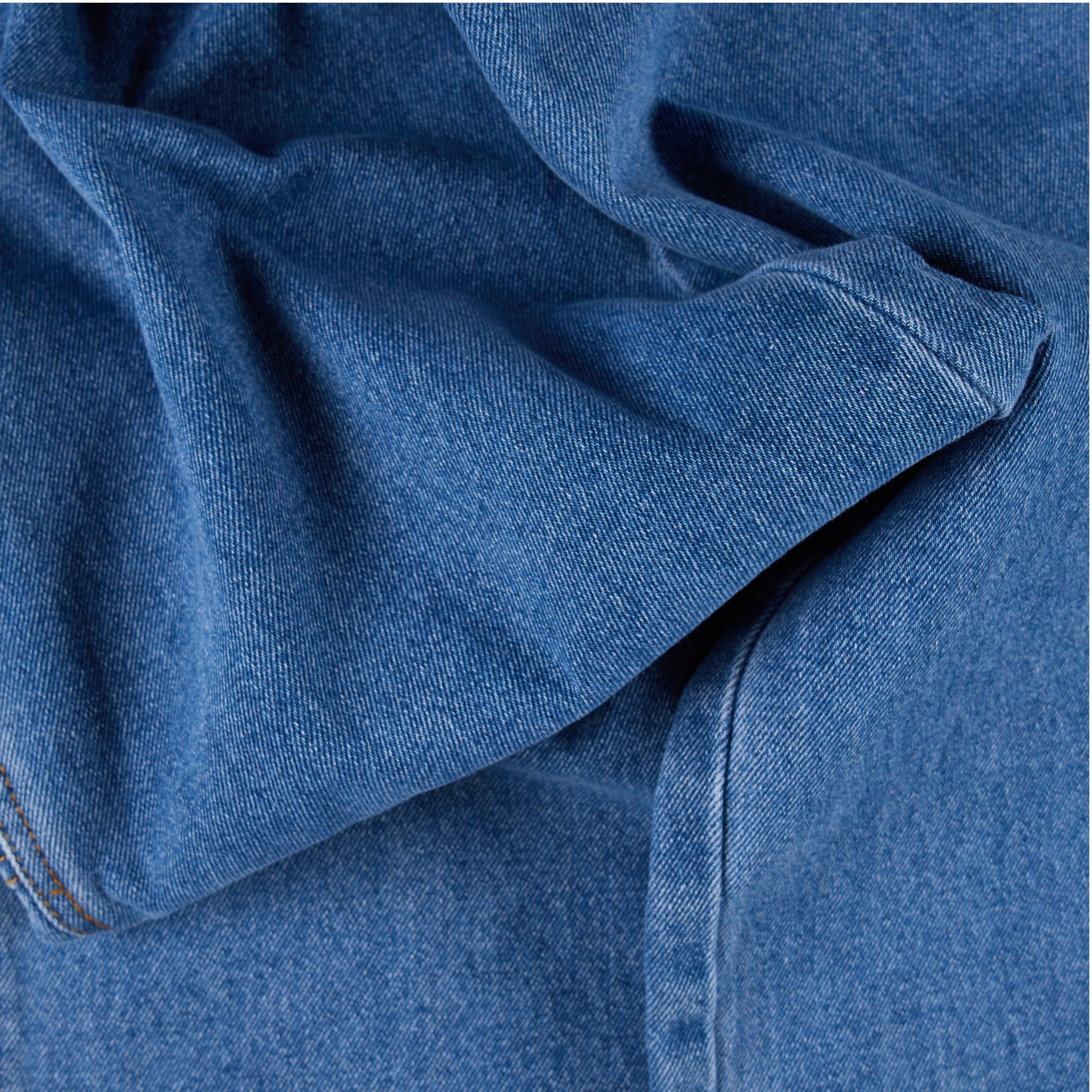 Obey Womens Sybil Carpenter Denim Light Indigo