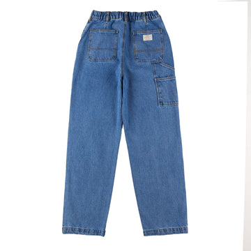 Obey Womens Sybil Carpenter Denim Light Indigo - Parasol Store