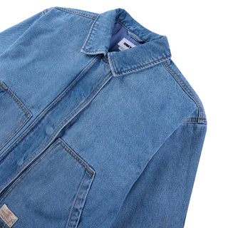 Obey Womens Sybil Jacket Light Indigo - Parasol Store