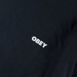 Obey Womens Visual Studios Tee Black - Parasol Store