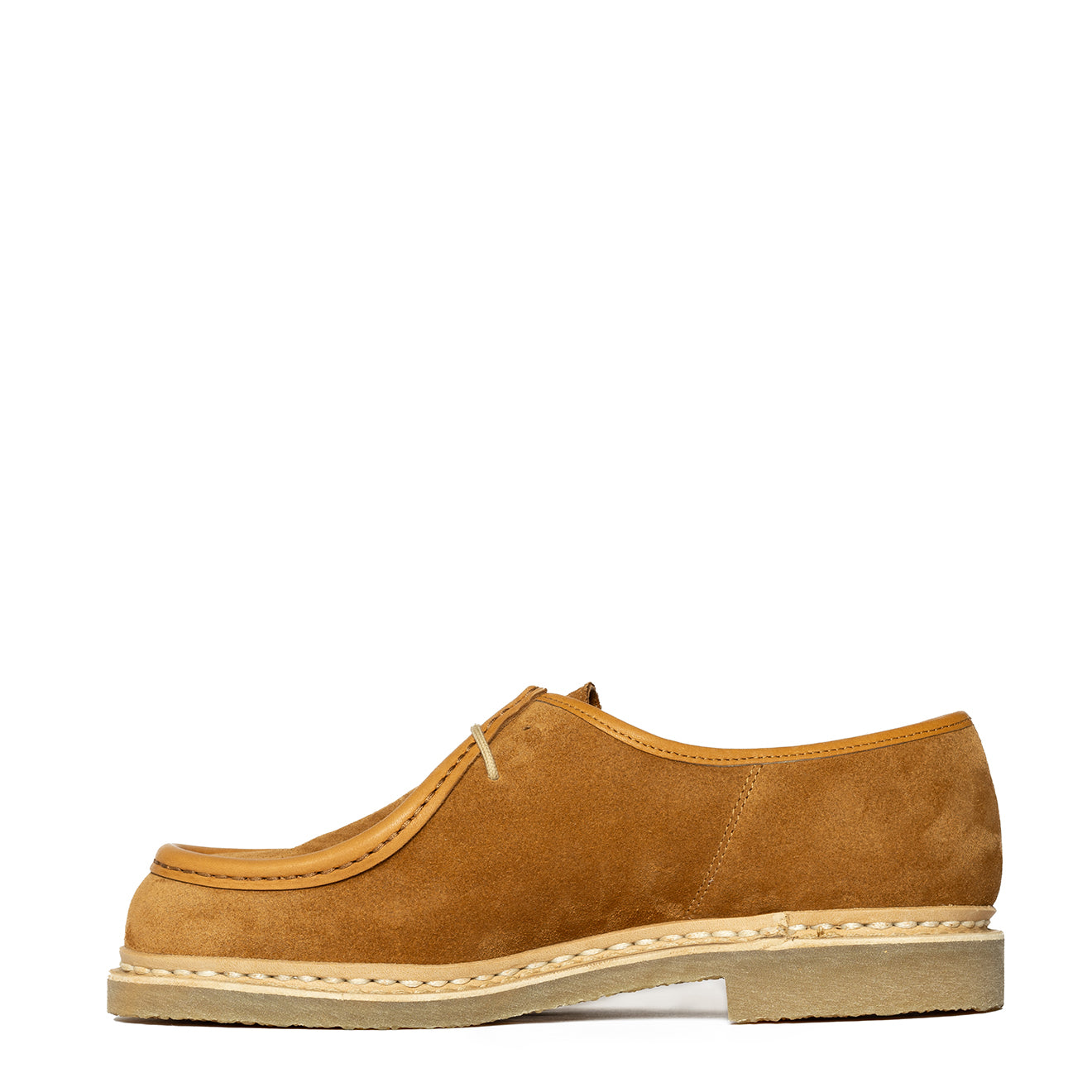 Paraboot Micka Shoe Suede Ario Honey / Vel Whisky - Parasol Store