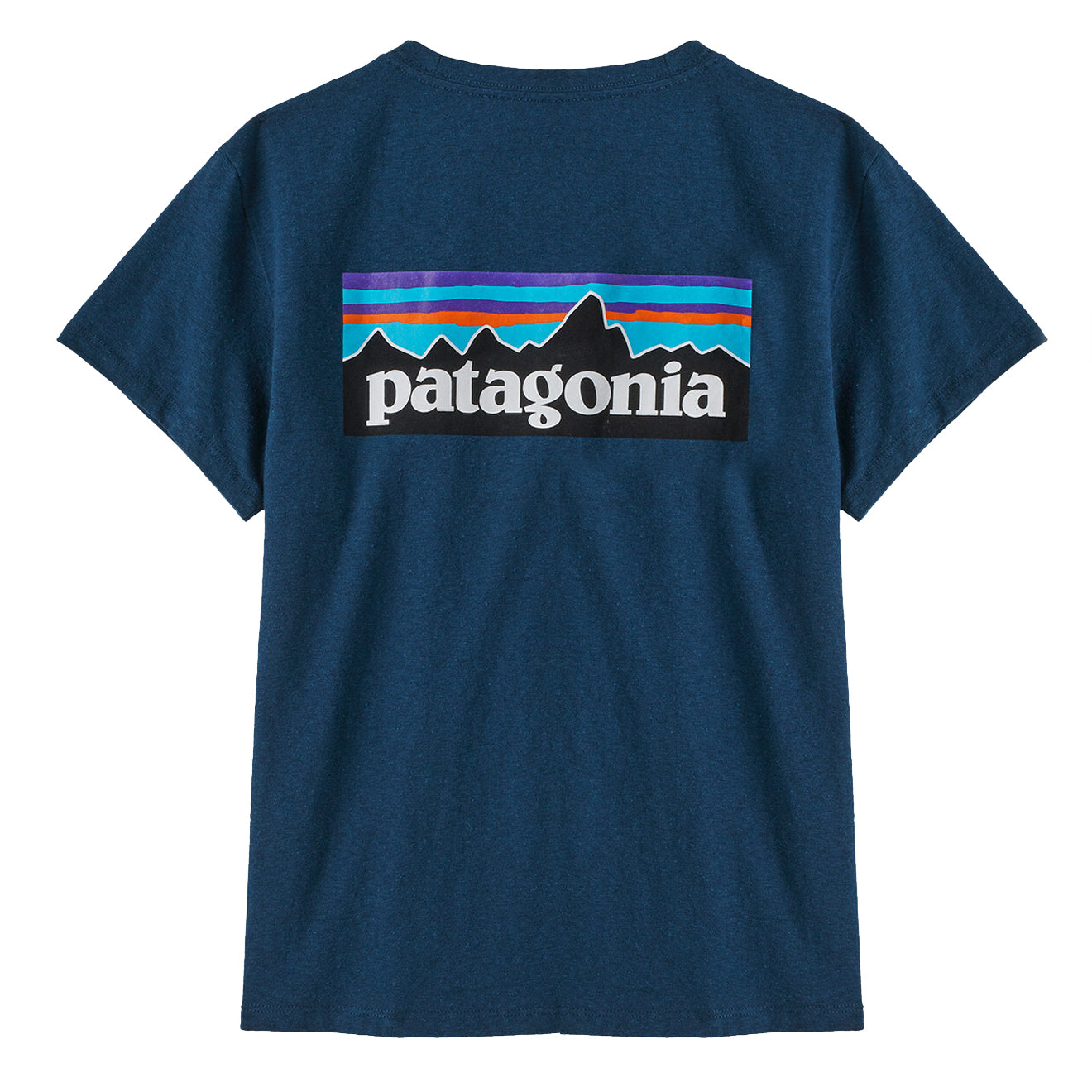 Patagonia P-6 Logo Responsibili Tee Tidepool Blue Patagonia
