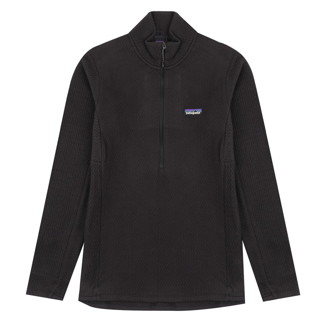 Patagonia Womens R1 Air Zip Neck Black Patagonia