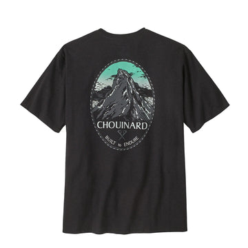 Patagonia Chouinard Crest Pocket Responsibili Tee Ink Black - Parasol Store