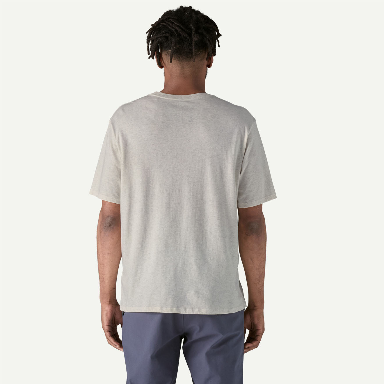 Patagonia Daily Pocket Tee Birch White - Parasol Store