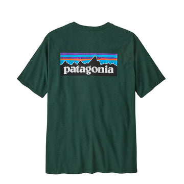 Patagonia P-6 Logo Responsibili-Tee Cascade Green - Parasol Store