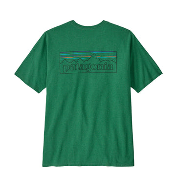 Patagonia P-6 Logo Responsibili-Tee P-6 Outline / Heartleaf Green - Parasol Store