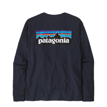 Patagonia L/S P-6 Logo Responsibili-Tee New Navy - Parasol Store