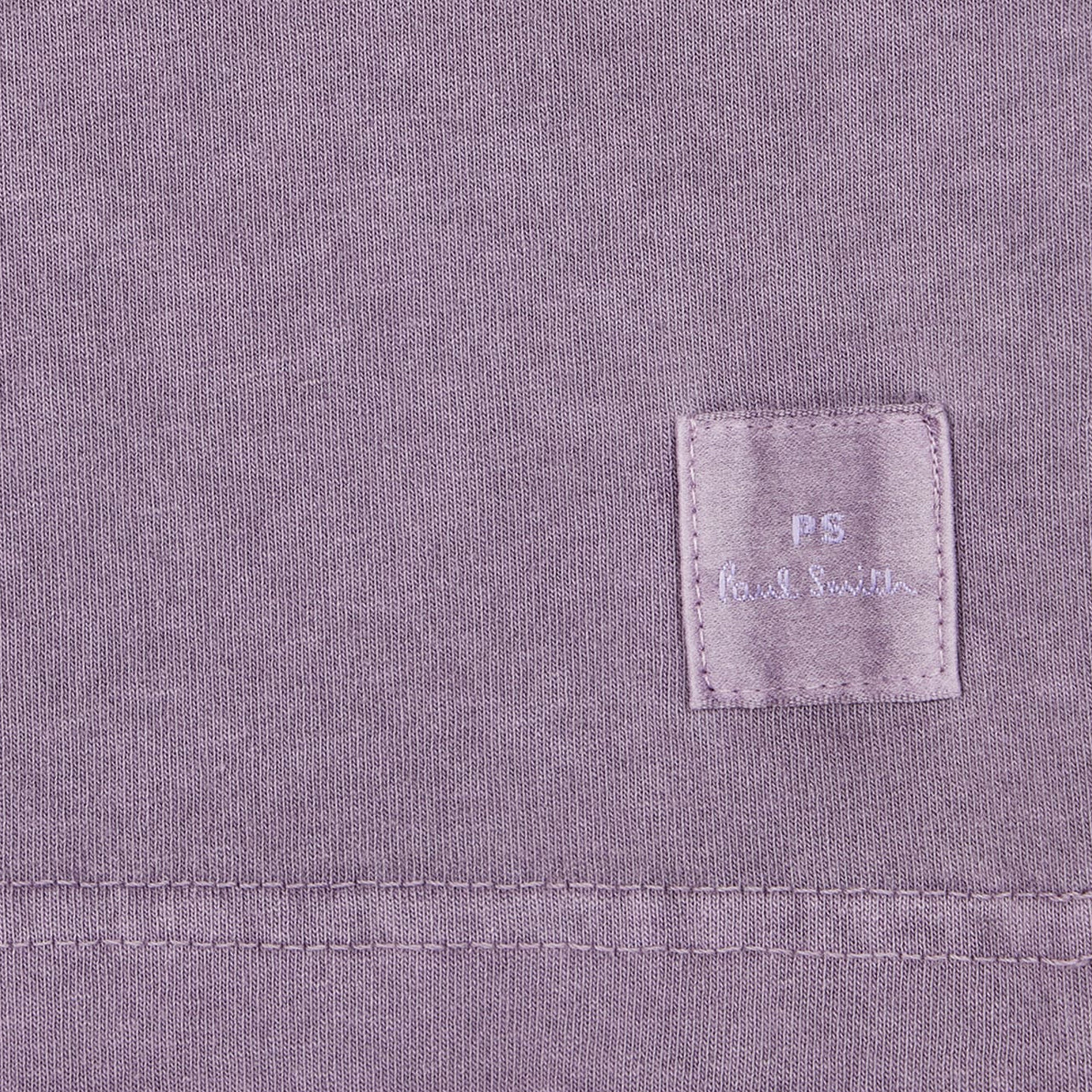 Paul Smith Acid Wash Cotton Polo Shirt Purple - Parasol Store