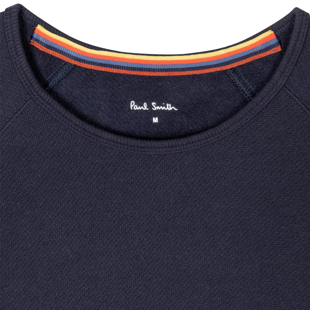 Paul Smith Artist Stripe Cuff Long-Sleeve Lounge Top Navy - Parasol Store