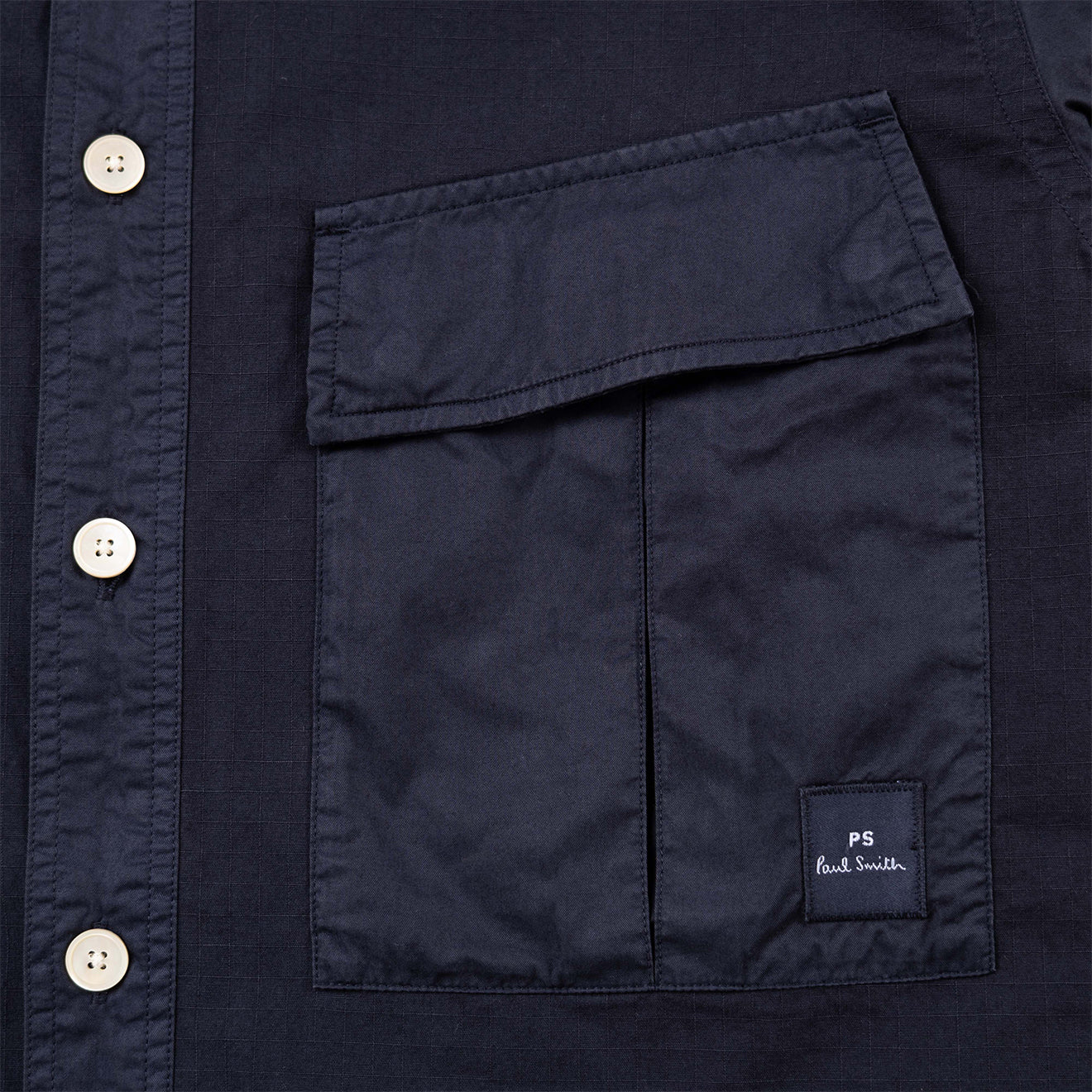 Paul Smith Casual Fit Shirt Very Dark Navy - Parasol Store