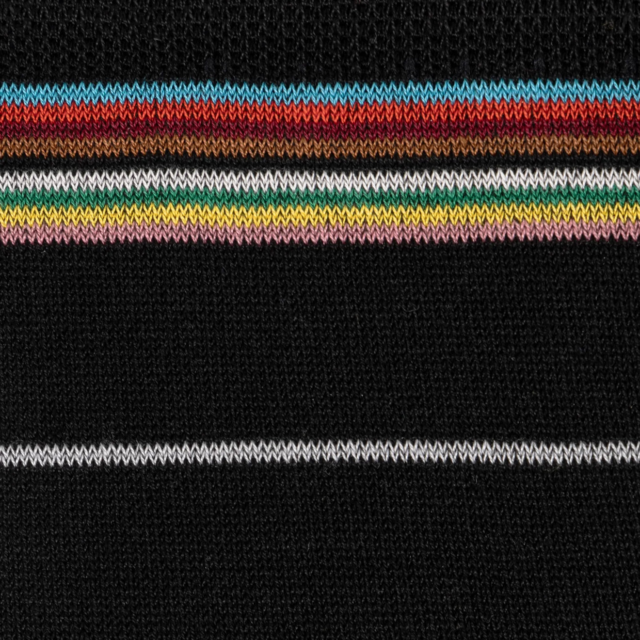 Paul Smith Cotton-Blend Pinstripe Socks Black - Parasol Store