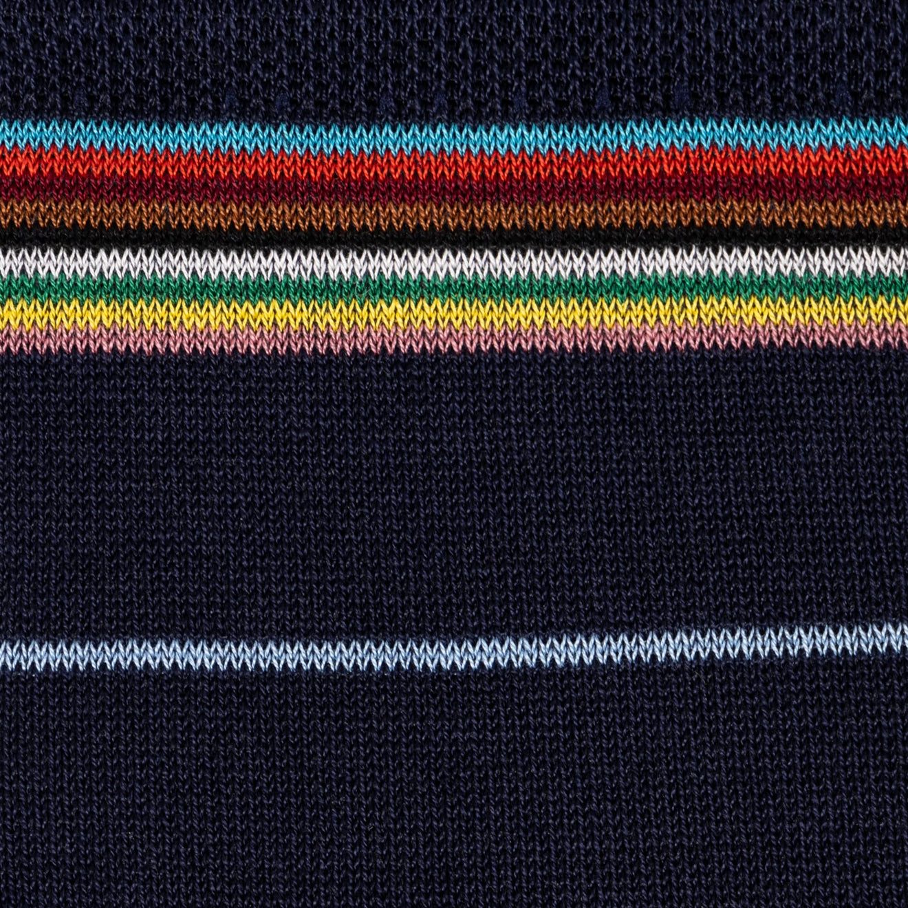 Paul Smith Cotton-Blend Pinstripe Socks Navy - Parasol Store