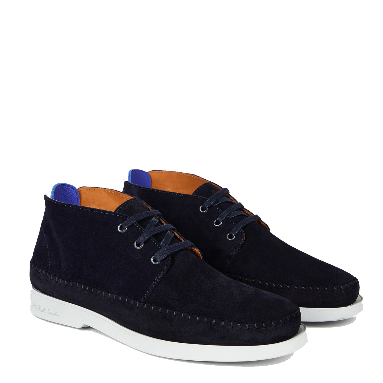 Paul Smith Crane Suede Shoe Navy - Parasol Store