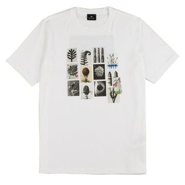 Paul Smith Desert Flowers T-Shirt White - Parasol Store