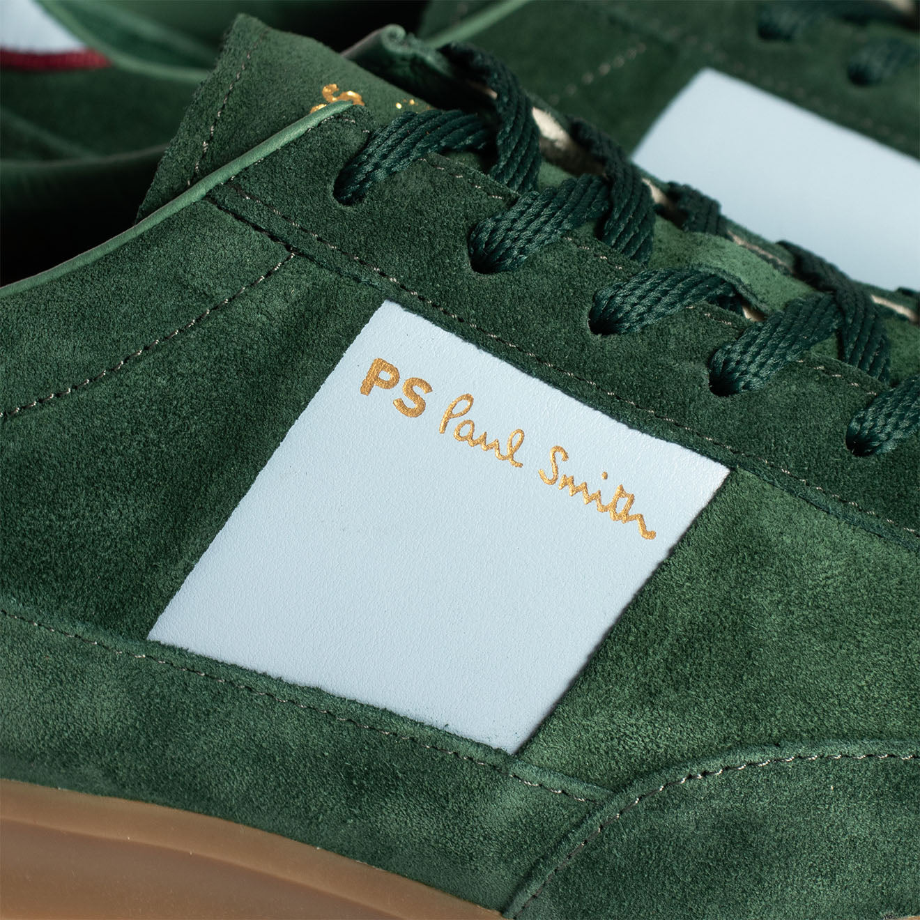 Paul Smith Dover Trainer Light Blue Emerald Green - Parasol Store