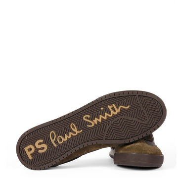 Paul Smith Dover Trainers Khaki Brown - Parasol Store