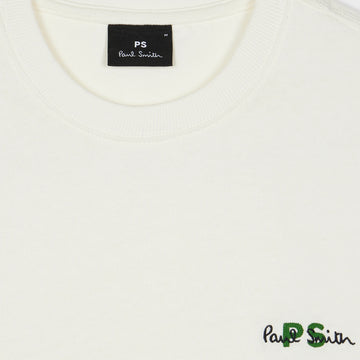 Paul Smith Embroidered PS Logo T-Shirt White - Parasol Store