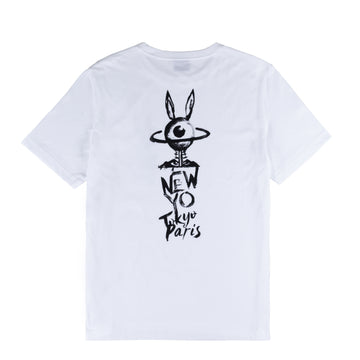 Paul Smith Eye Back Graphic T-Shirt White - Parasol Store