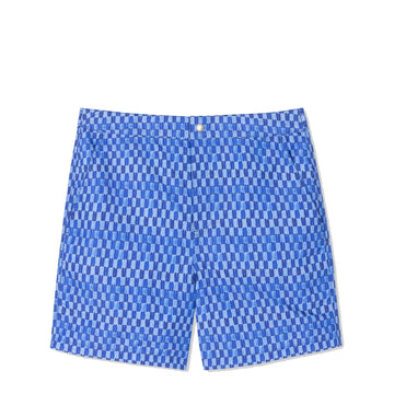 Paul Smith Geometric Print Swim Shorts Blue - Parasol Store