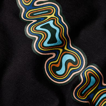 Paul Smith Happy Graphic T-Shirt Black - Parasol Store