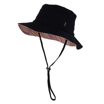Paul Smith Hat Sun Cord Black - Parasol Store