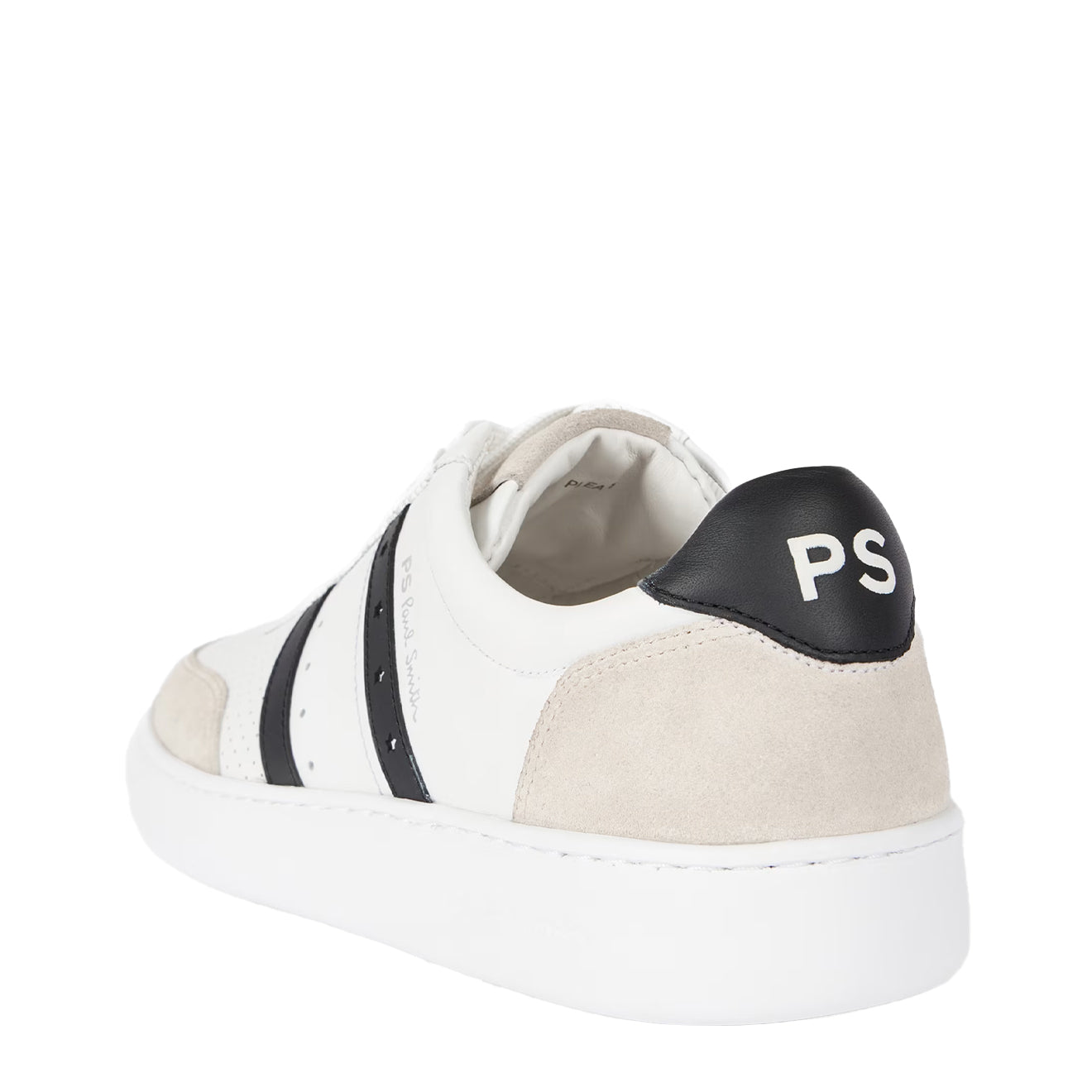 Paul Smith Leather Birch Trainers White - Parasol Store