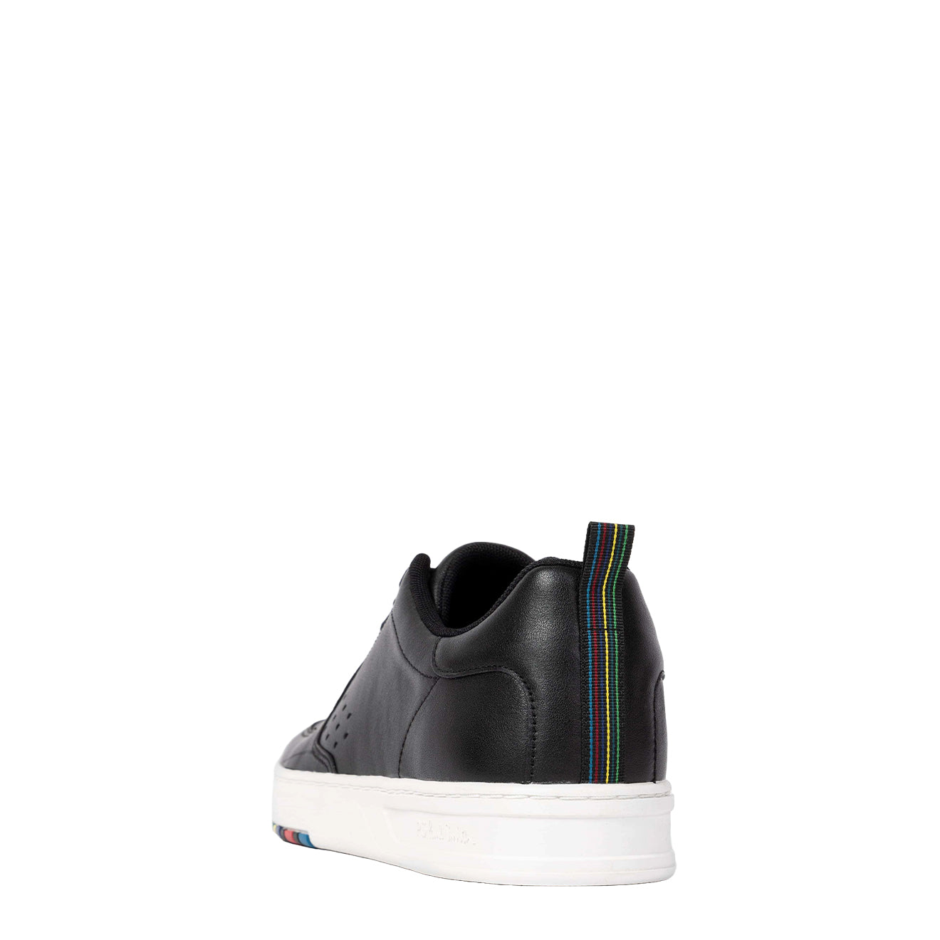 Paul Smith Leather 'Cosmo' Trainers Black - Parasol Store