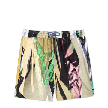 Paul Smith Life Drawing Print Swim Shorts Multi-Coloured - Parasol Store