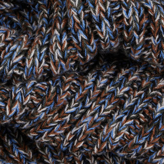 Paul Smith Men Chunky Knitted Twist Scarf Grey - Parasol Store