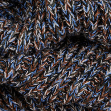 Paul Smith Men Chunky Knitted Twist Scarf Grey - Parasol Store