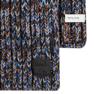 Paul Smith Men Chunky Knitted Twist Scarf Grey - Parasol Store