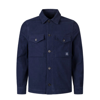 Paul Smith Military Overshirt Navy Blue - Parasol Store
