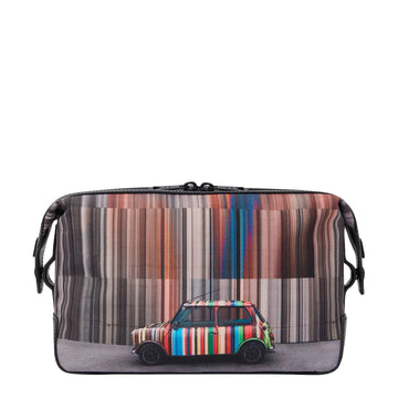 Paul Smith Mini Stripe Wash Bag Print - Parasol Store