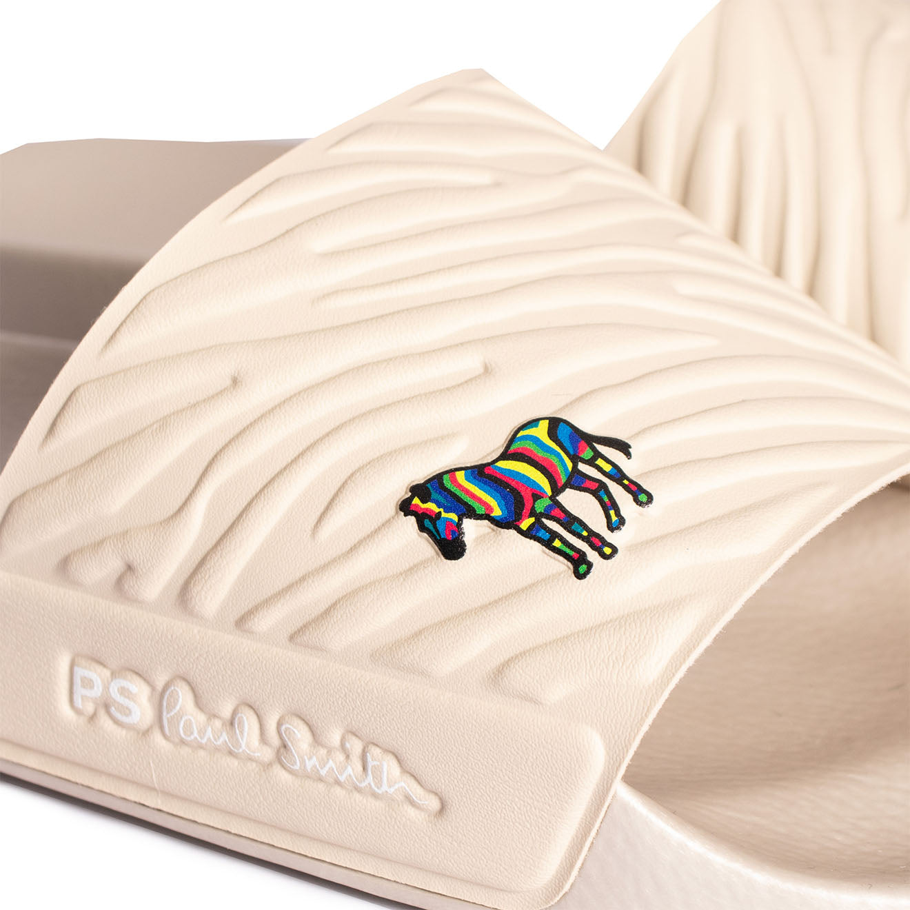 Paul Smith Nyro Zebra Sliders Off White - Parasol Store