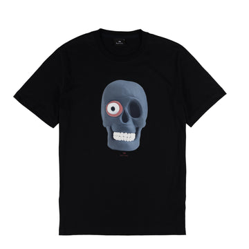 Paul Smith One Eye Skull T-Shirt Black - Parasol Store