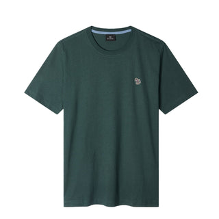 Paul Smith Organic Cotton Zebra Logo T-Shirt Dark Green - Parasol Store