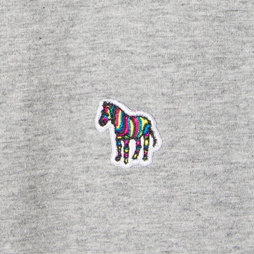 Paul Smith Reg Fit S/S Tshirt Zebra Grey Melange - Parasol Store