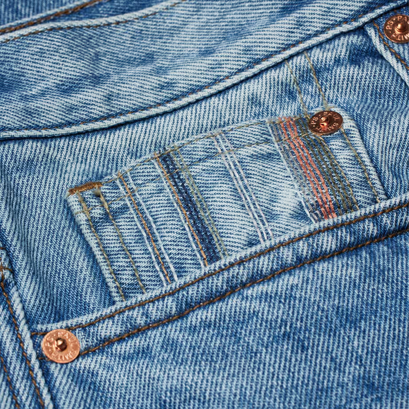 Paul Smith Relaxed Fit Jeans Light-Wash - Parasol Store