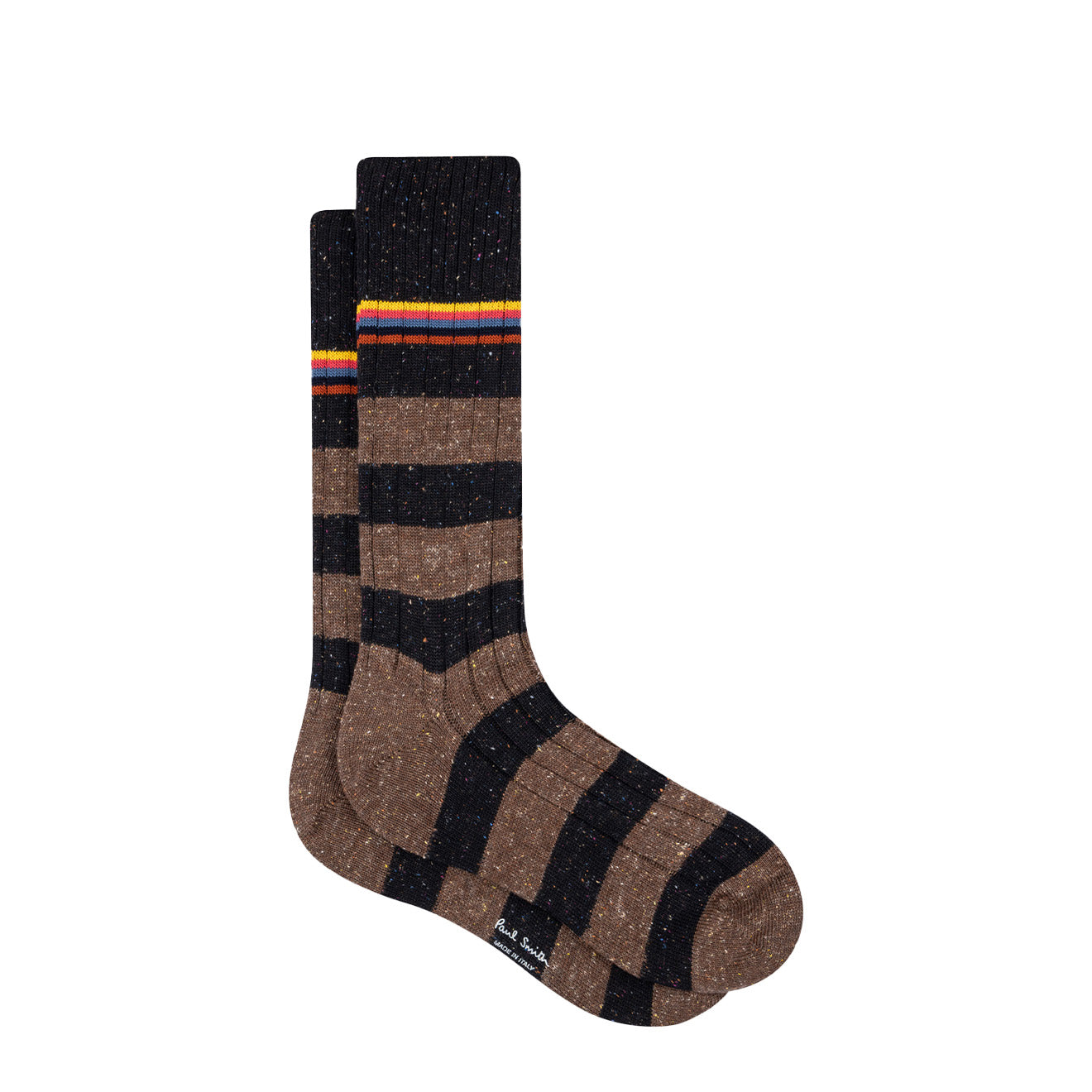 Paul Smith Stripe Ribbed Socks Three Pack Multi Paul Smith