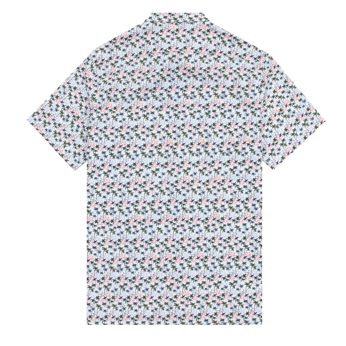 Paul Smith S/S Casual Fit Shirt Palm Detail White - Parasol Store
