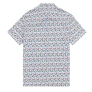 Paul Smith S/S Casual Fit Shirt Palm Detail White - Parasol Store