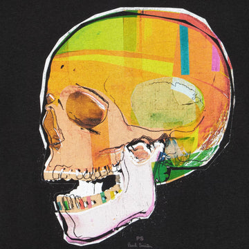 Paul Smith Skull Sketch Print T-Shirt Black - Parasol Store