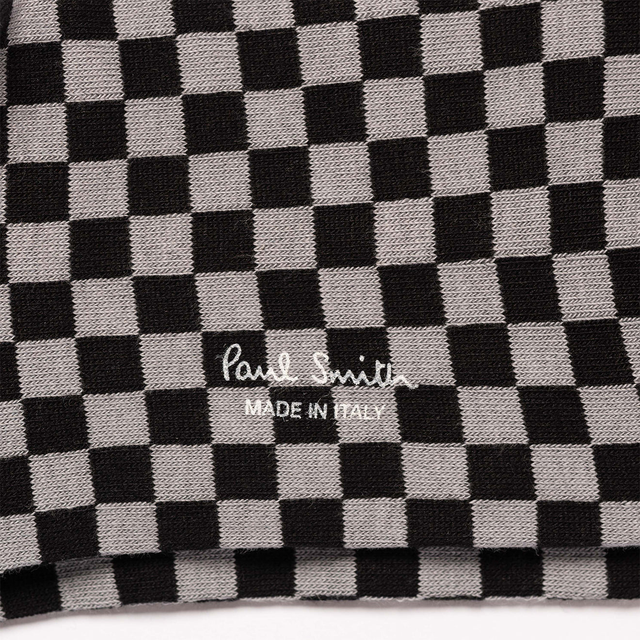 Paul Smith Sock Hudson Check Black - Parasol Store