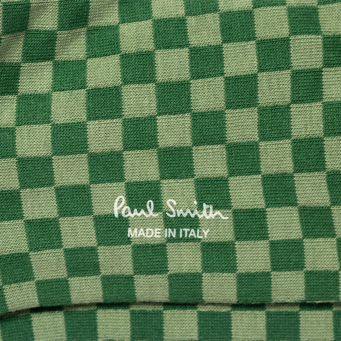 Paul Smith Sock Hudson Check Bottle Green - Parasol Store